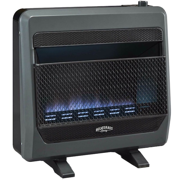 Bluegrass Living Natural Gas Vent Free Blue Flame Gas Space Heater